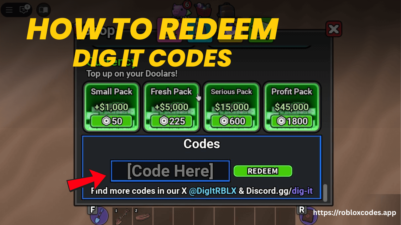 How to redeem codes