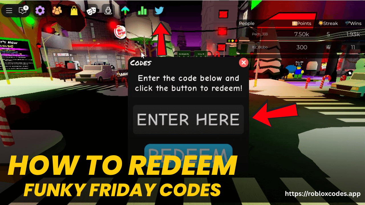 How to redeem codes