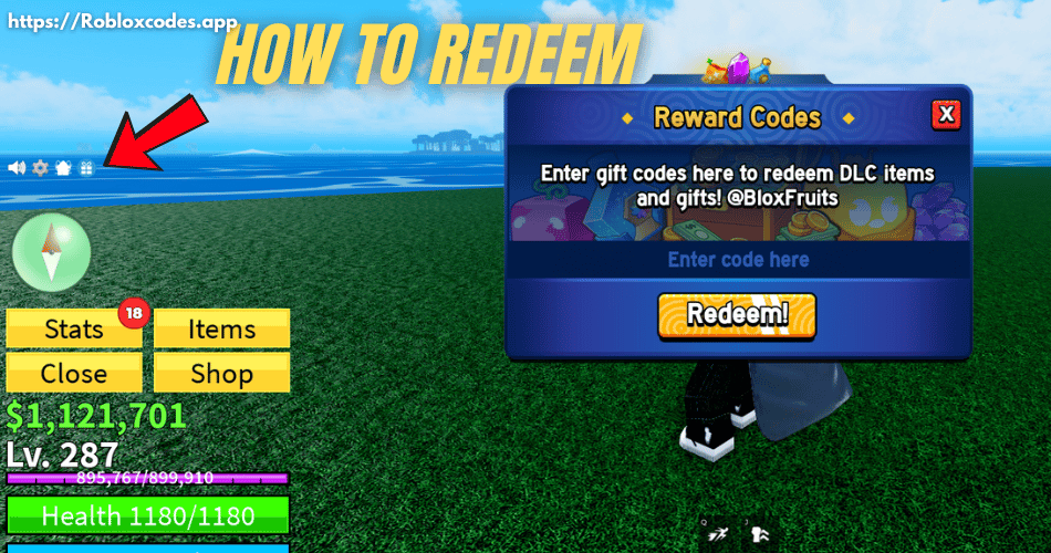 How to redeem codes