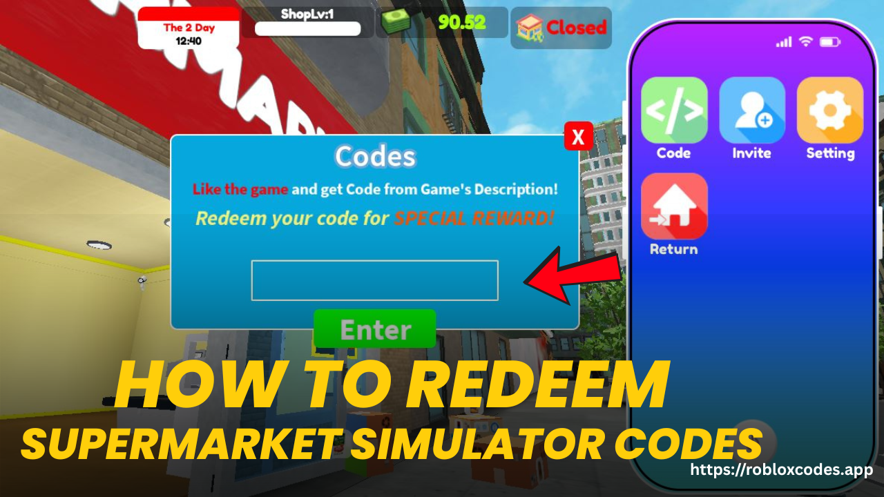 How to redeem codes