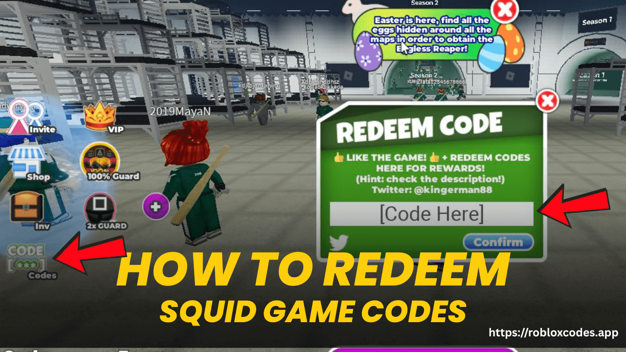 How to redeem codes