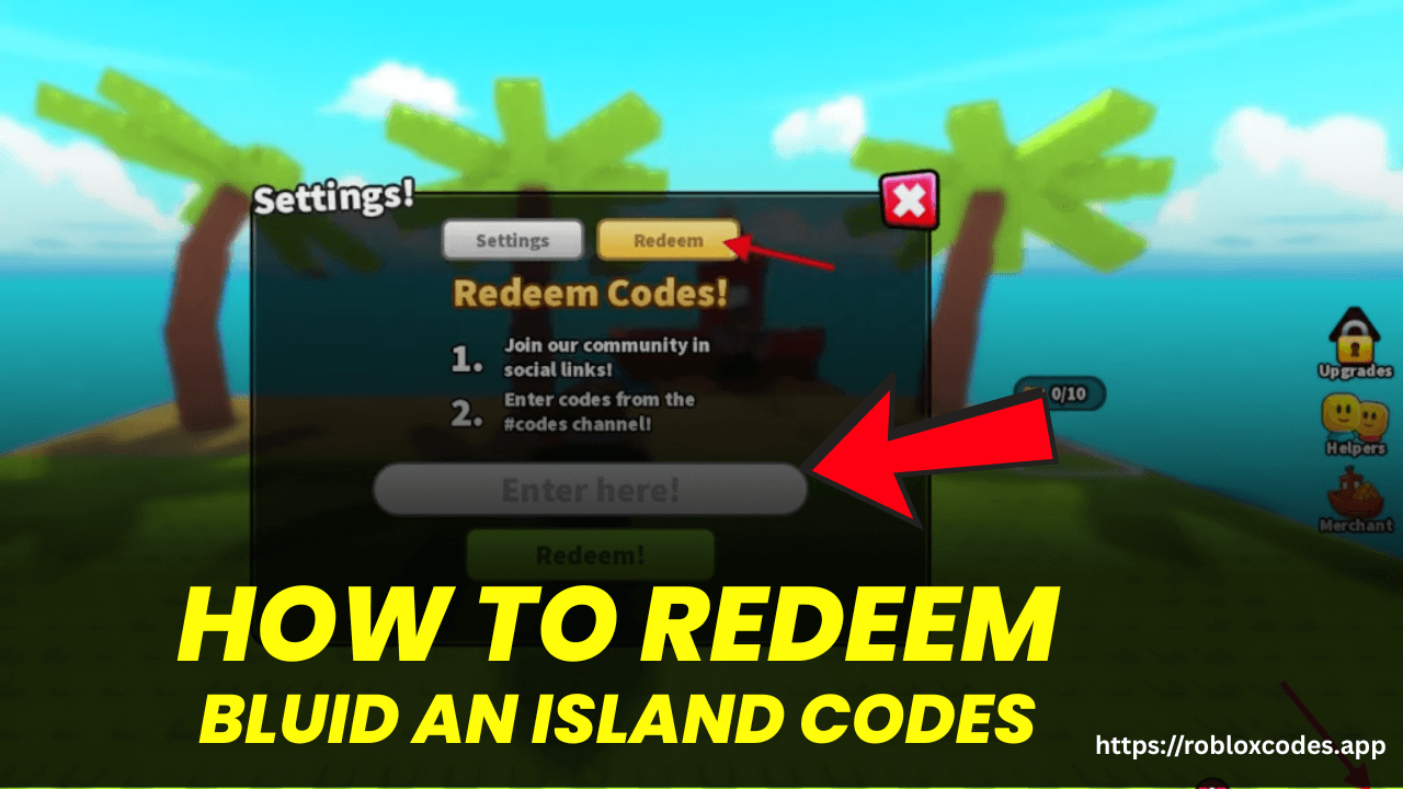 How to redeem codes