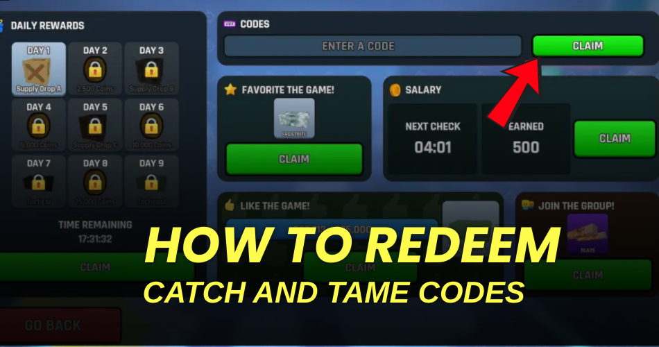 How to redeem codes