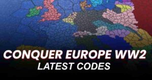 Conquer Europe WW2 Codes