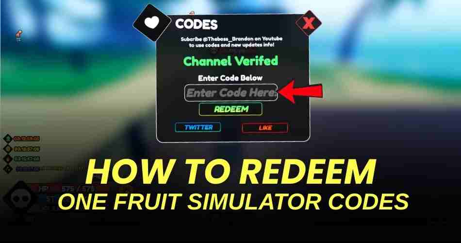 How to redeem codes