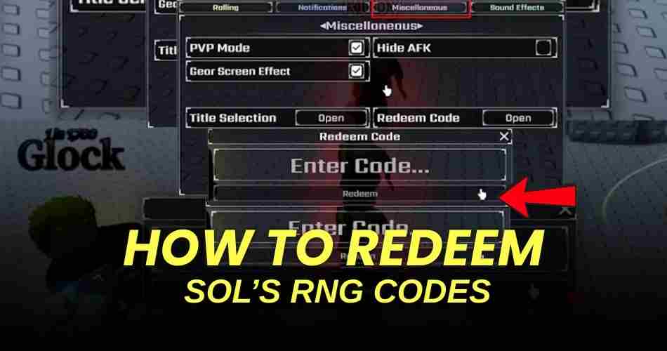 How to redeem codes