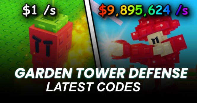 Garden Tower Defense Codes