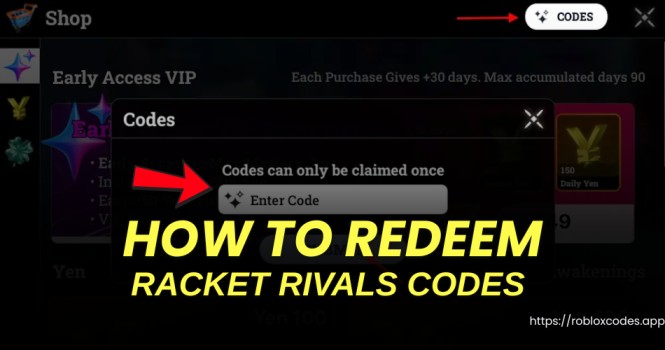 How to redeem codes