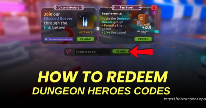 How to redeem codes
