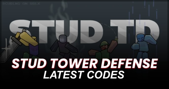 Stud Tower Defense Codes