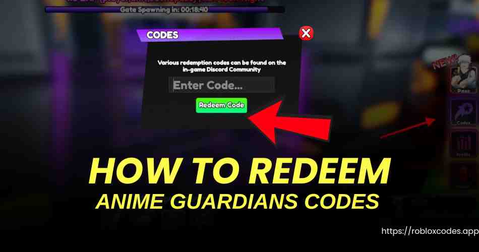 How to redeem codes