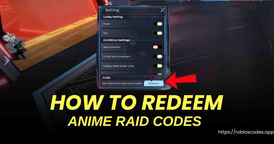 How to redeem codes