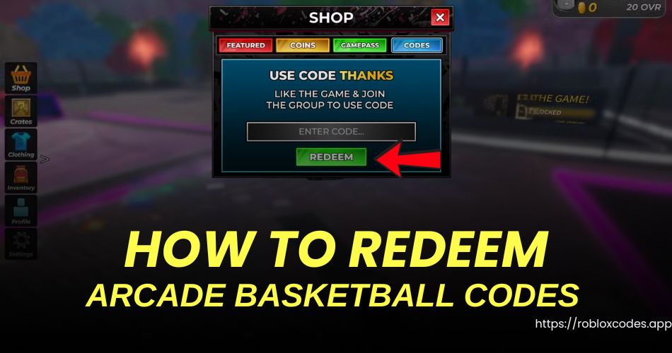 How to redeem codes