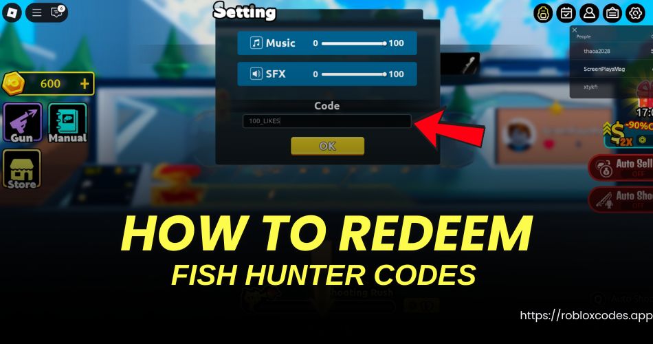 How to redeem codes