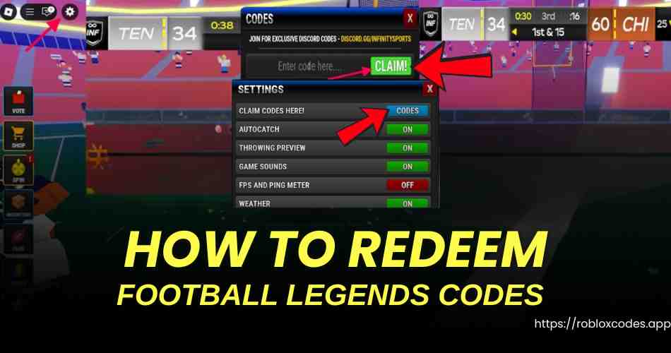 How to redeem codes
