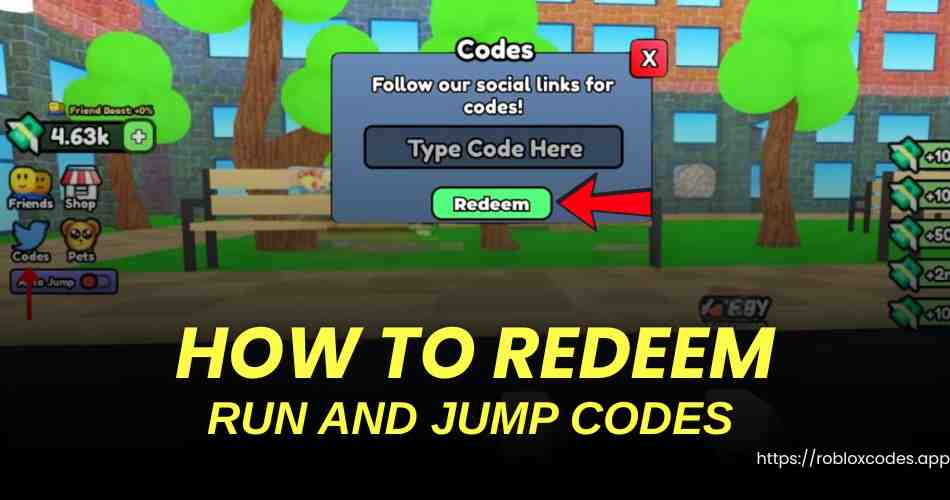 How to redeem codes