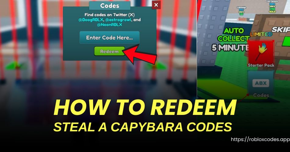 How to redeem codes