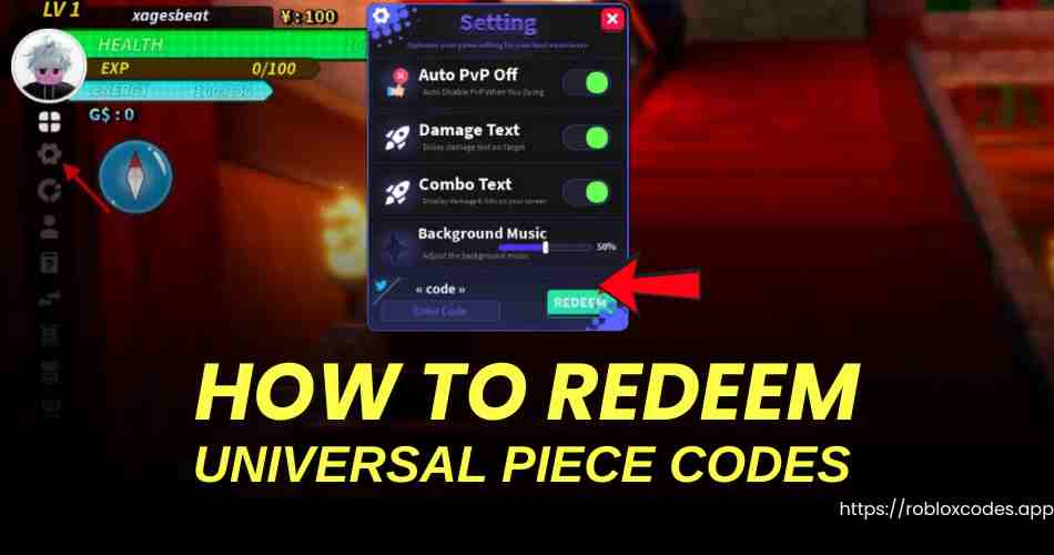 How to redeem codes