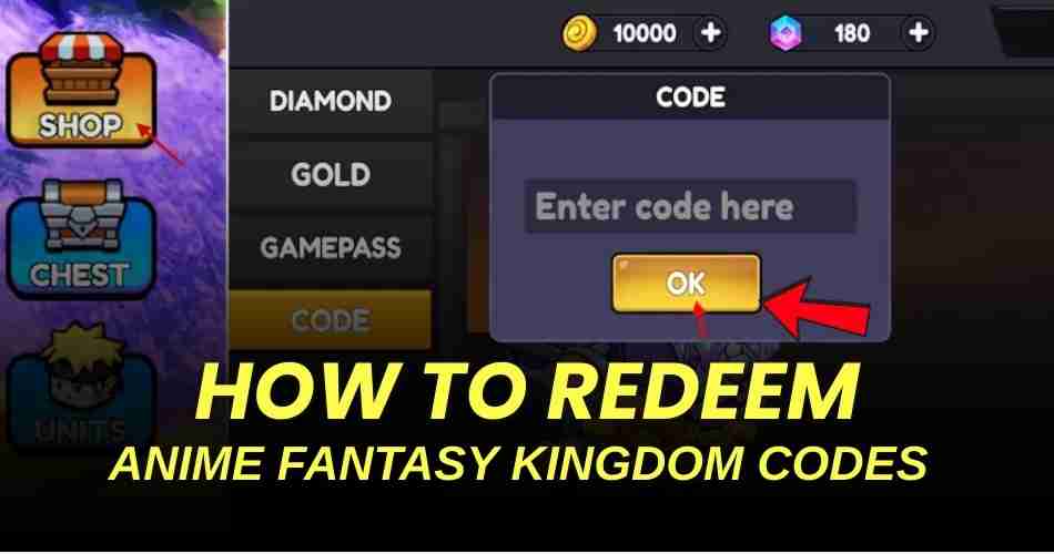 How to redeem codes