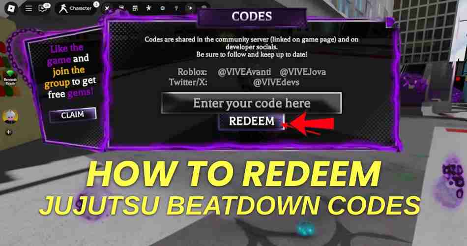 How to redeem codes