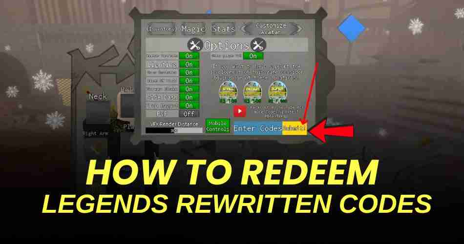 How to redeem codes