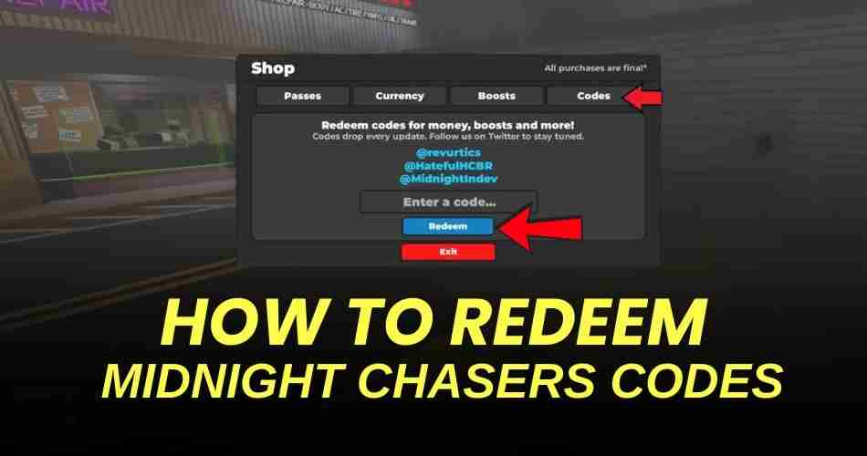 How to redeem codes