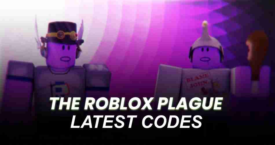 The Roblox Plague Codes