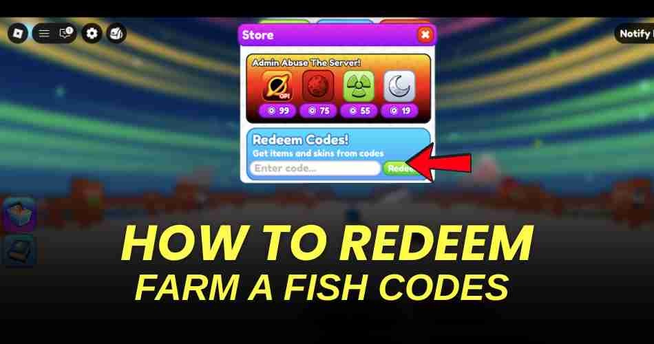 How to redeem codes