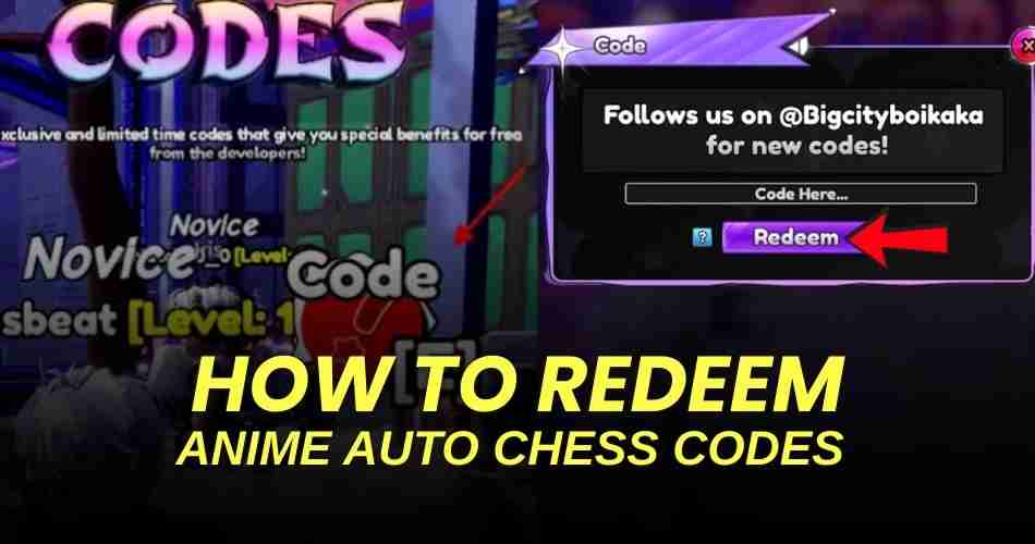 How to redeem codes