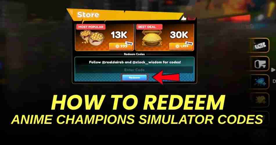 How to redeem codes