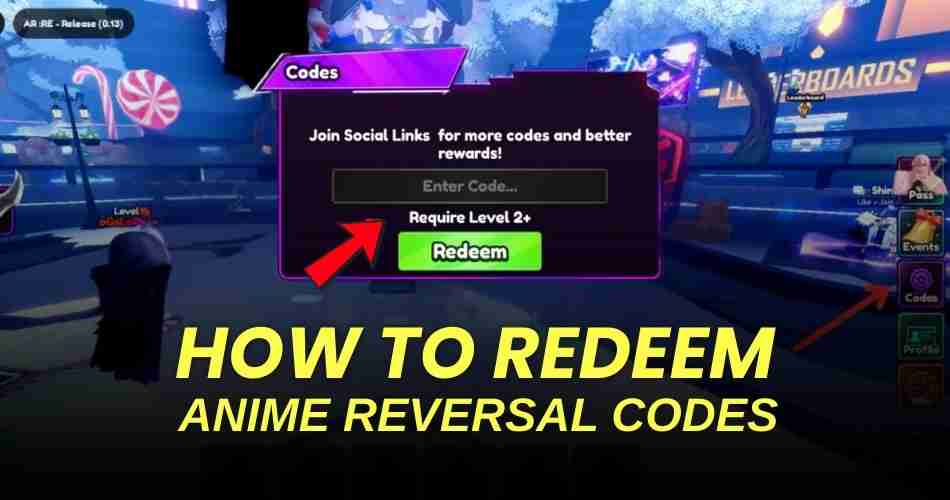 How to redeem codes