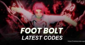 Foot Bolt Codes