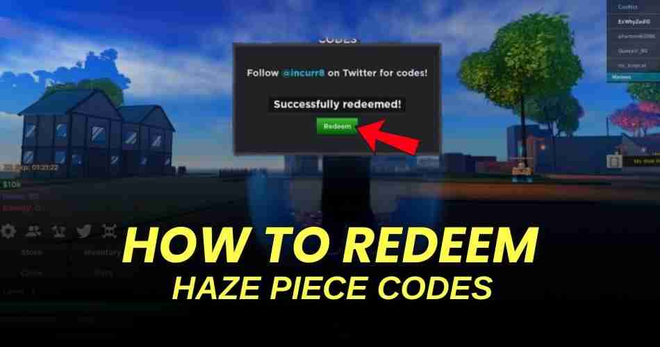 How to redeem codes