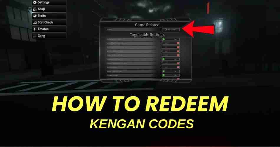 How to redeem codes