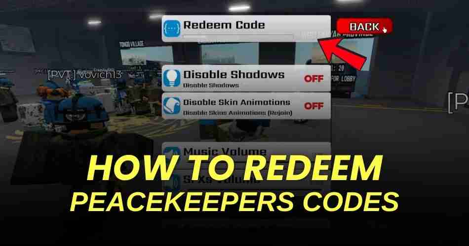 How to redeem codes