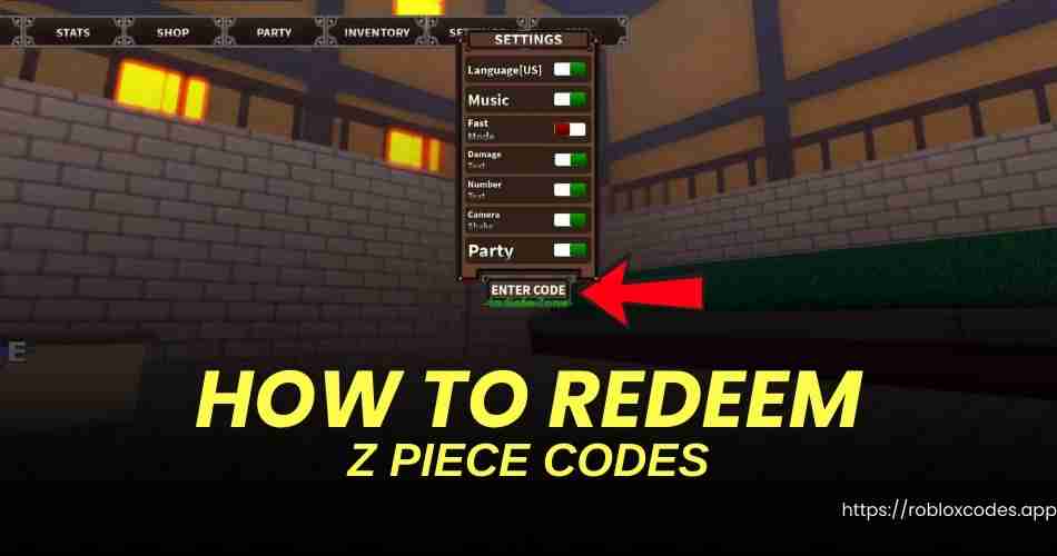 How to redeem codes