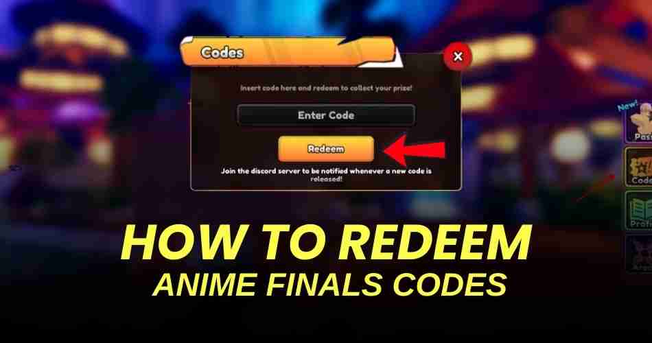 How to redeem codes