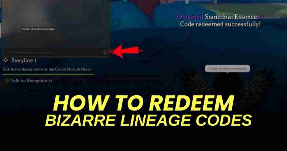 How to redeem codes