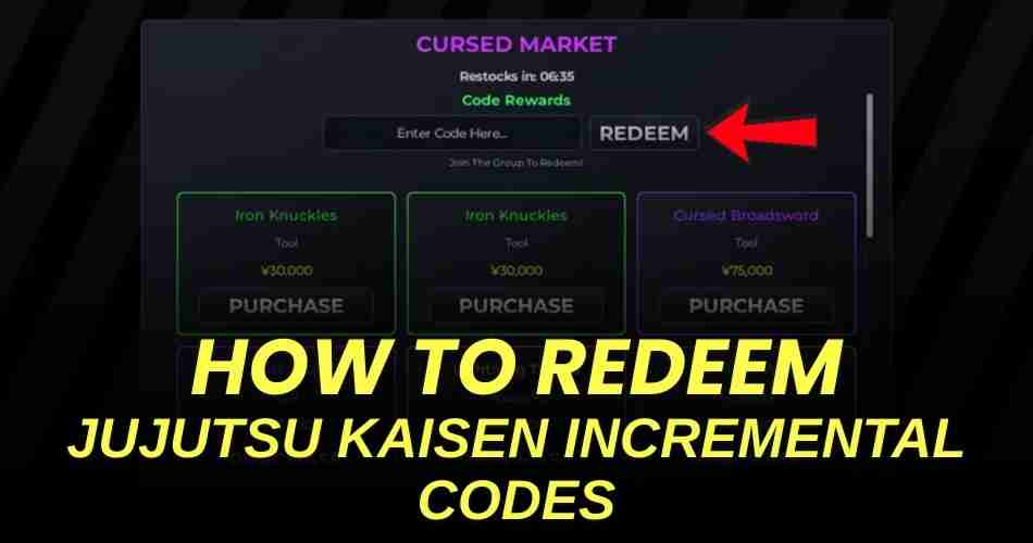 How to redeem codes
