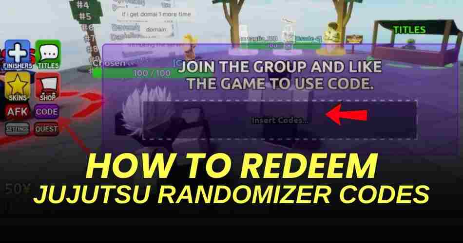 How to redeem codes