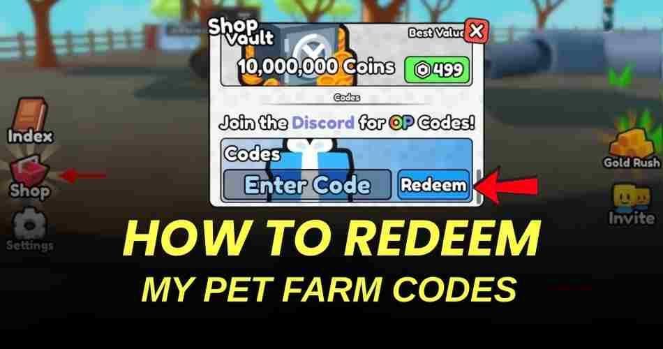 How to redeem codes