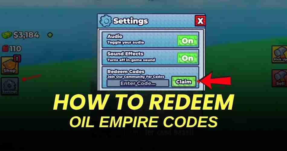 How to redeem codes