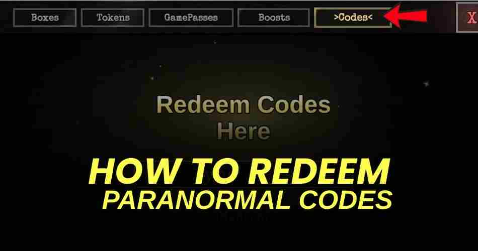 How to redeem codes