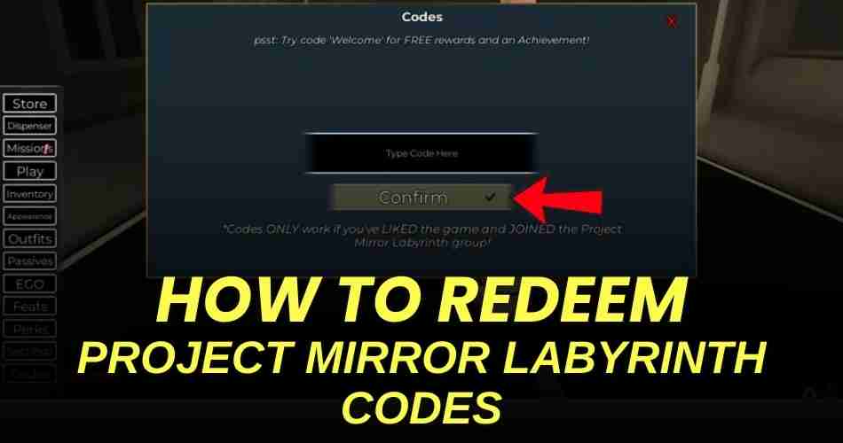 How to redeem codes