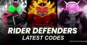 Rider Defenders Codes