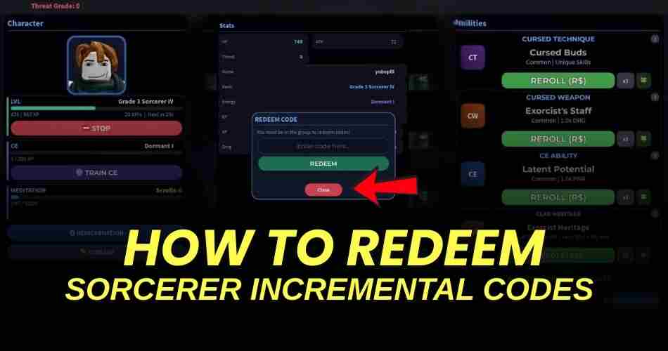 How to redeem codes