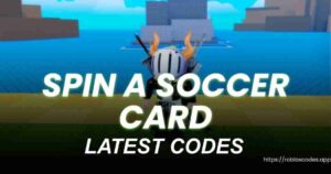 Spin a Soccer Card Codes