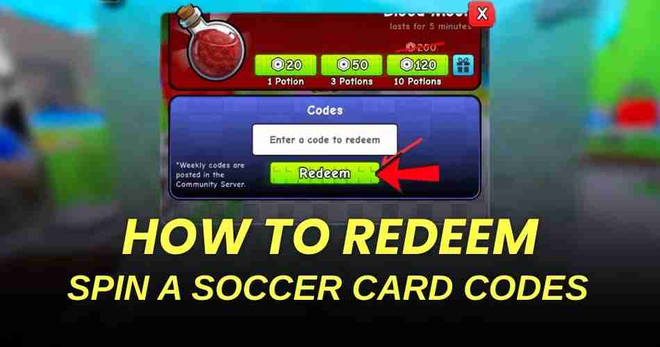 How to redeem codes