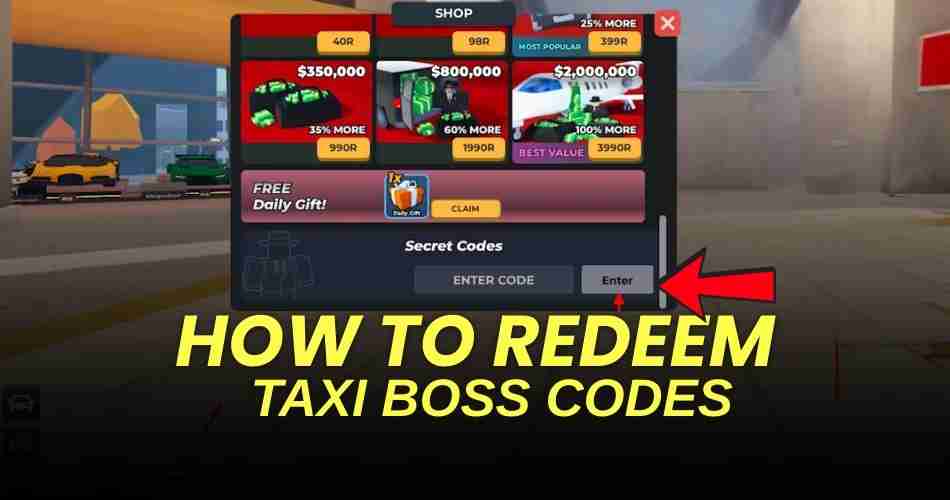 How to redeem codes