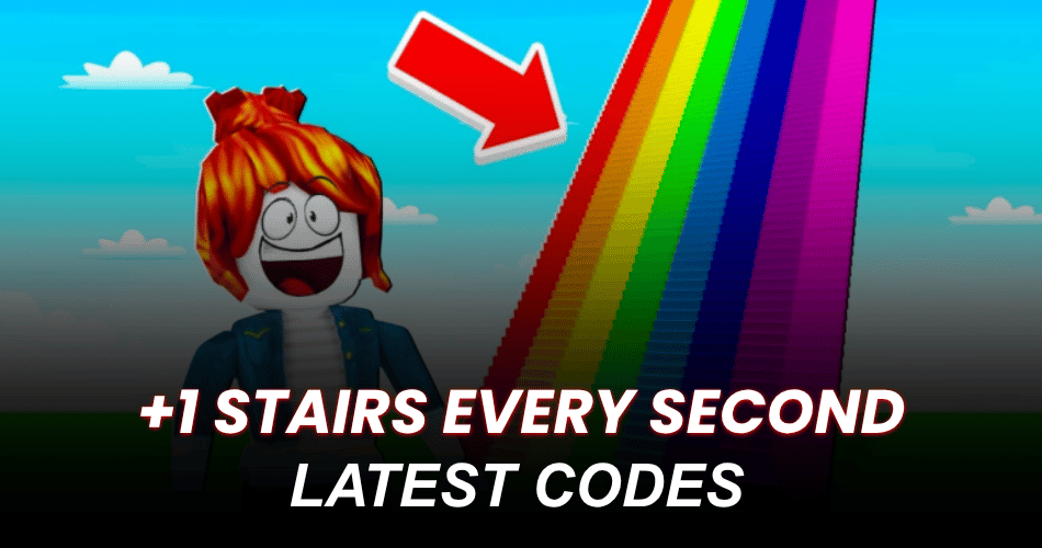 +1 Stairs Every Second Codes